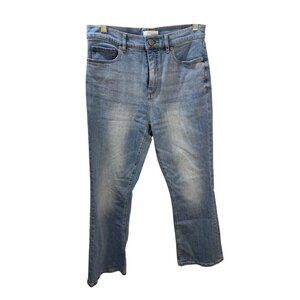 Loft High Waist Kick Crop Light Wash Denim‎ Jeans Size 27/4 Womens Casual